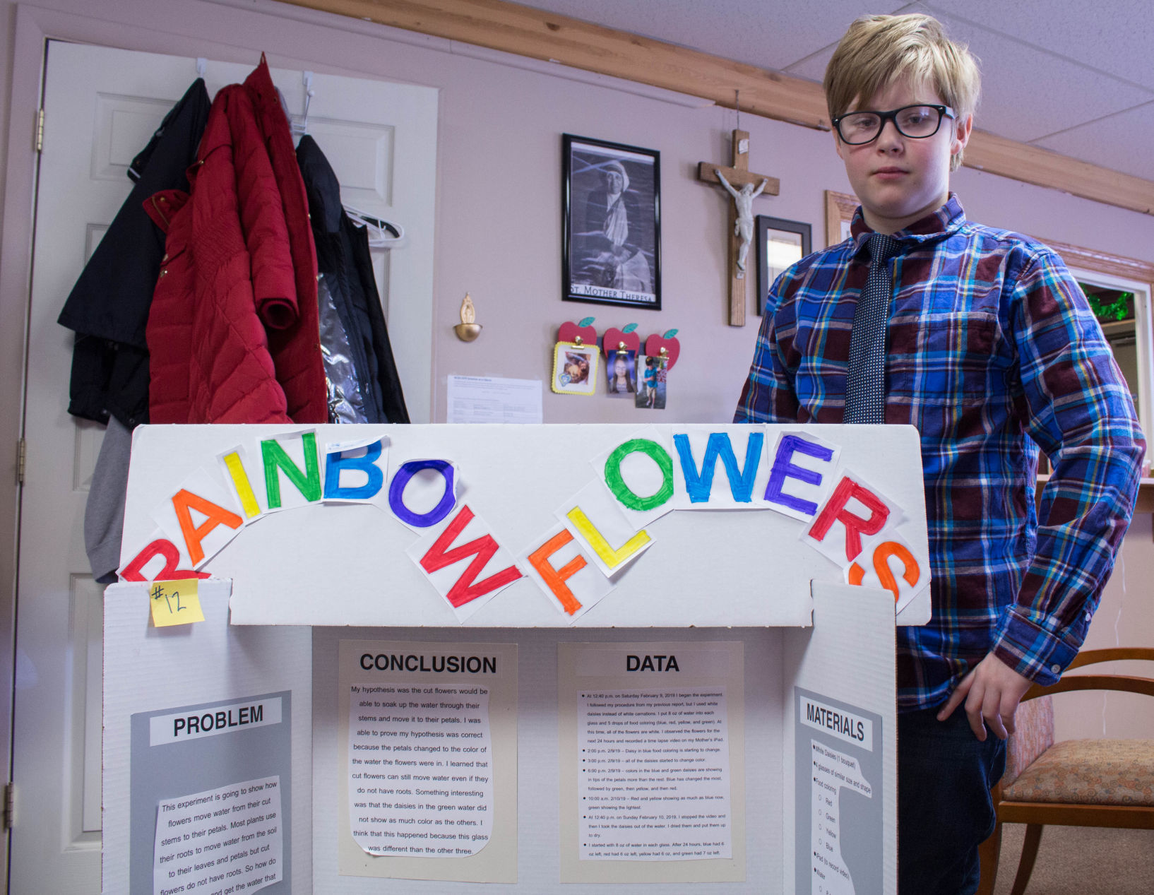 Central student prepares for science fair competition